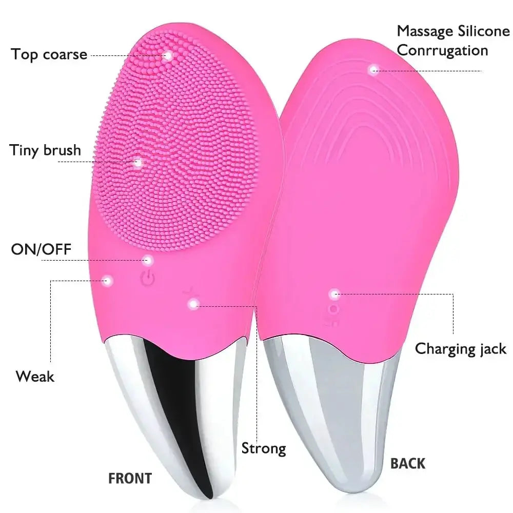 Hailicare Electric Facial Cleansing Brush Massager