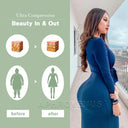 Colombian Double Compression Waist Trainer Corset for Curves