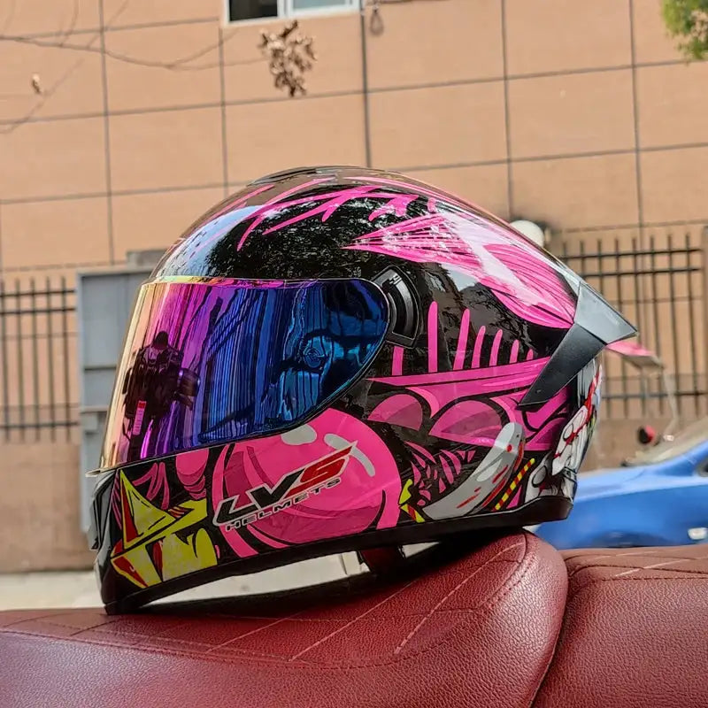 Full Face Double Visor Racing Helmet — product view 13