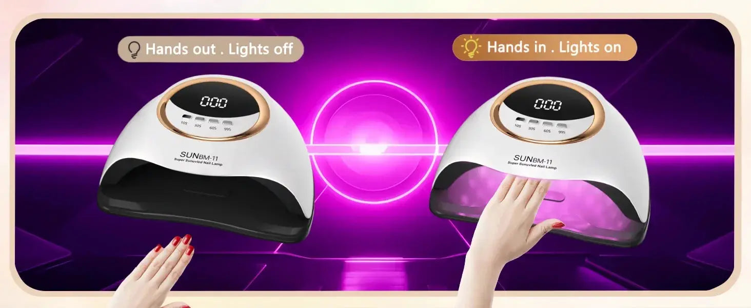 Professional UV LED Nail Lamp For Fast Curing Gel Polish