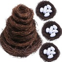 Industrial Rattan Nest Decor Adds Charm