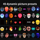 phone Enabled LED Mask For Parties
