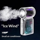 Portable Mini Fan - Digital Display For Travel