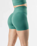 High Waist Scrunch Butt Seamless Yoga Shorts for Women