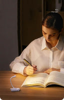 Mini Clip Book Light USB Charging LED Dimmable Eye Protect