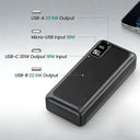 Hganus 50000mAh Power Bank - 22.5W Fast Charge