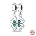 Sterling Silver Lucky Four Leaf