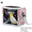Portable Bird Cage Parrot Carrier Travel Bag Lightweight