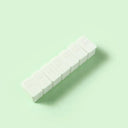 Travel Pill Box with Braille Lettering Portable Medication Case