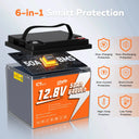 CTOLITY LiFePO4 Battery 12V 50Ah