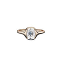 S925 Silver Pillow Moissanite Ring