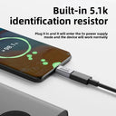 USB C Adapter - Charges Shavers Securely