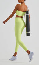 High Stretch Yoga Tank Tops with Suspenders for Women