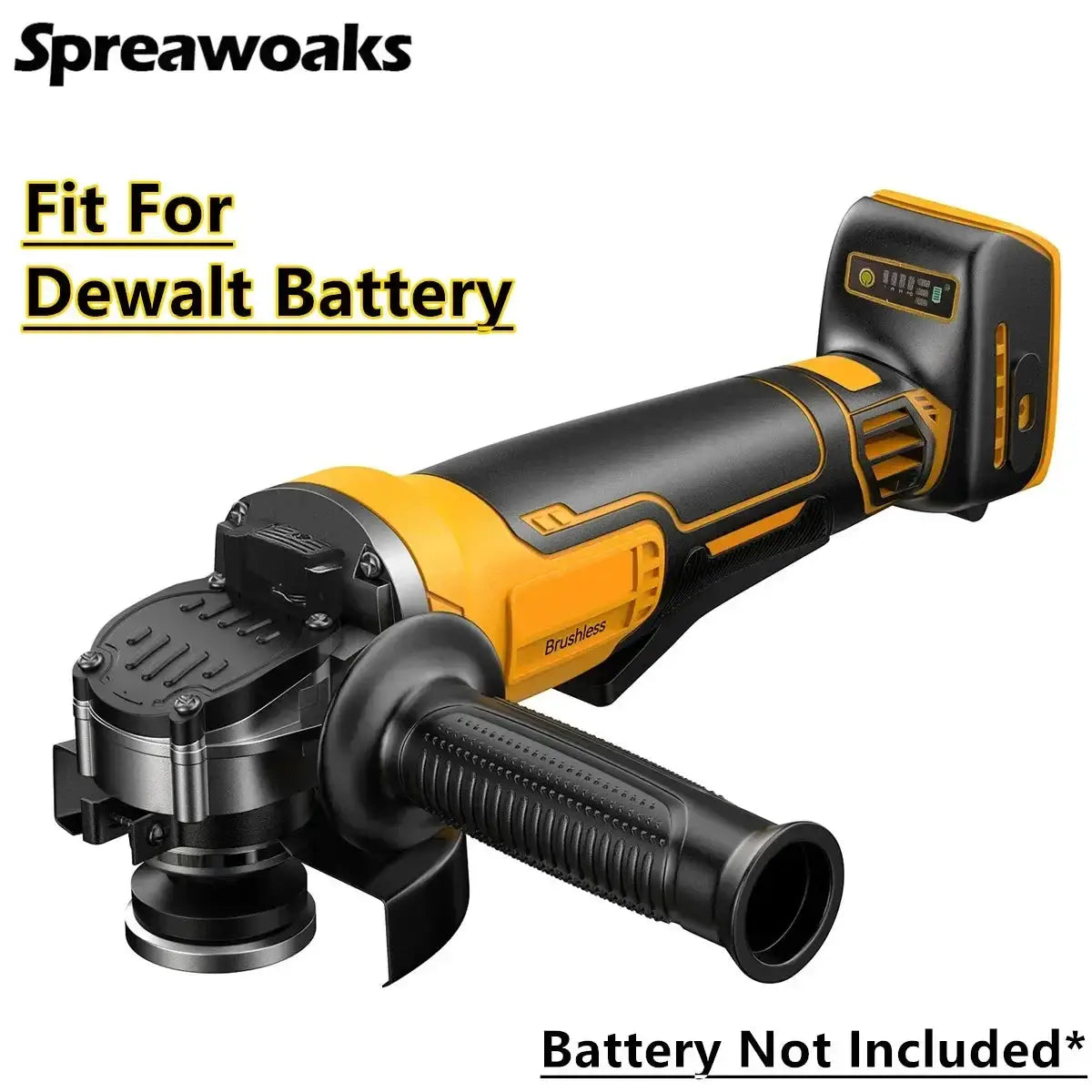 20V Cordless Power Tools Chain Saw Grinder Wrench Set Kit