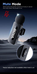 BOYA Lavalier Mic for Streaming Crisp