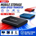 USB-C USB External SSD