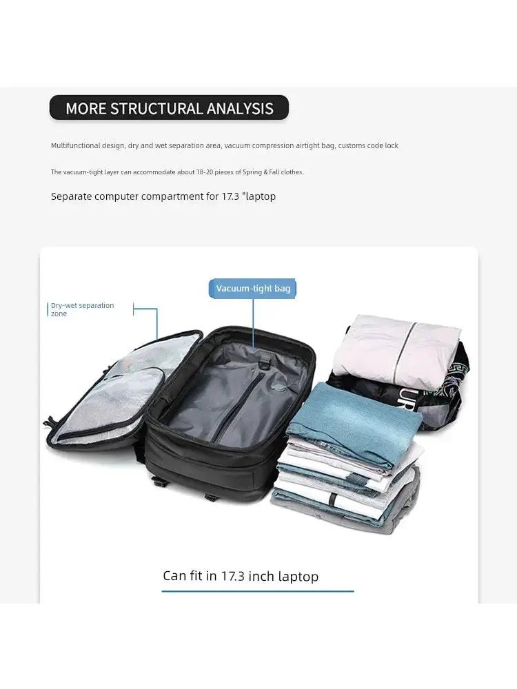Backpack Compression Business Trip 17 Inch Mens Backpack
