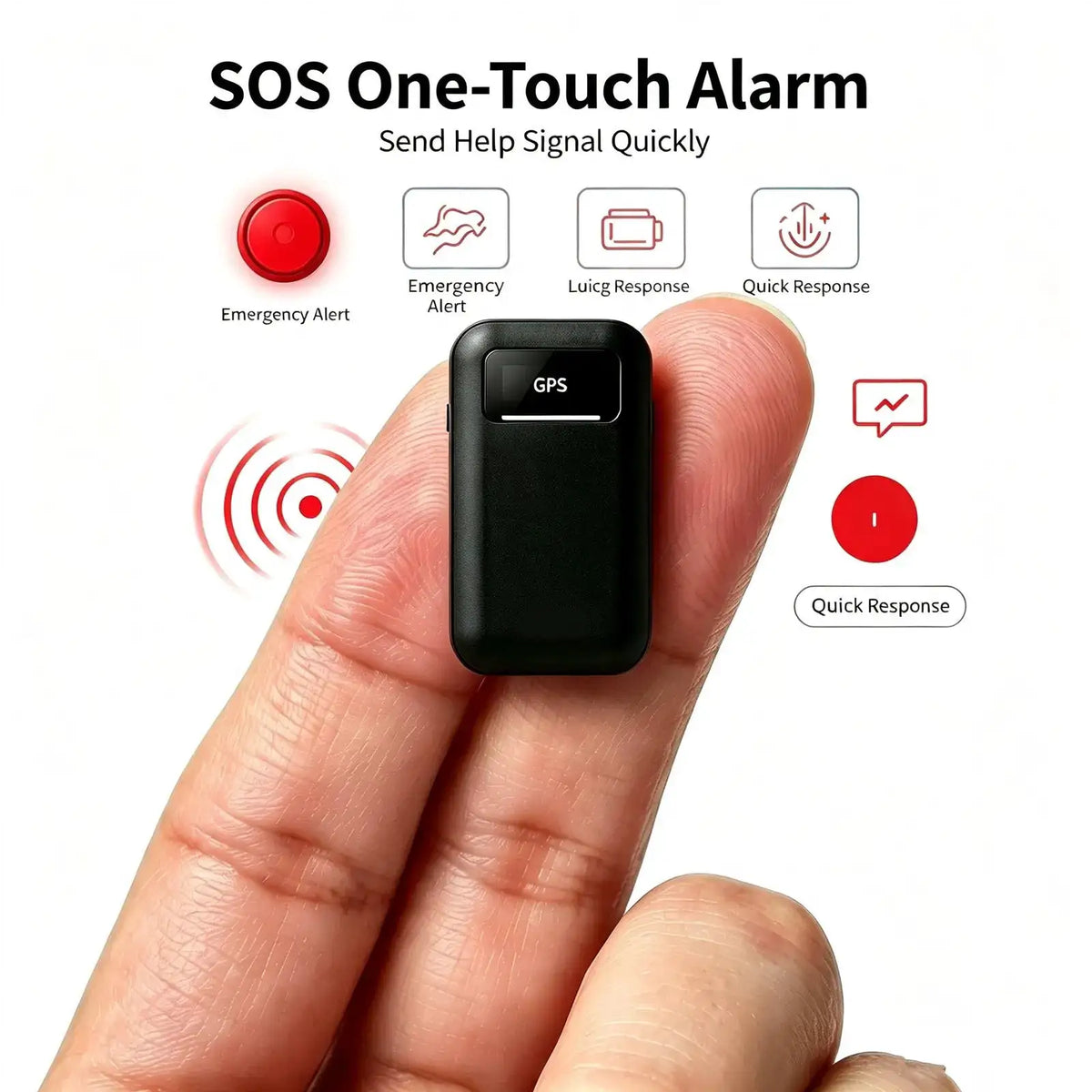 Ultra‑Compact Mini Wireless GPS Tracker, Portable Smart Location — product view 1