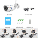 4MP Wireless Outdoor Security Camera with Night Vision Features