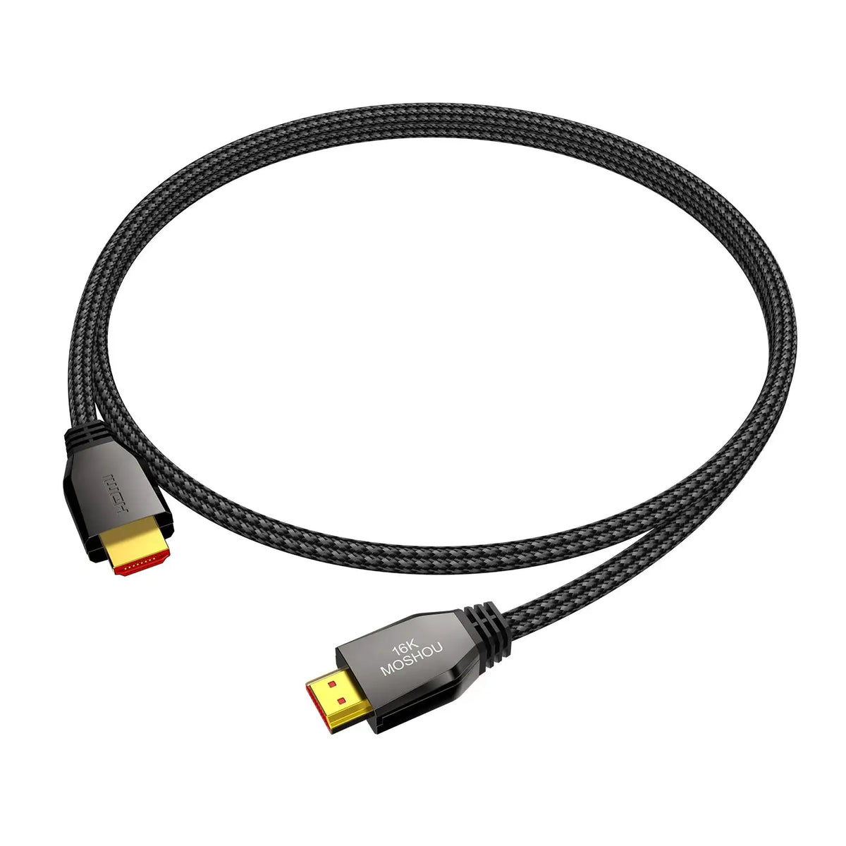 16K HDMI 2.2 Cable 96Gbps Ultra High Speed Braided Cord EARC HDR10+ HDCP2.3&2.3 Anti-Flicker Anti-Freezing for Gaming Movies