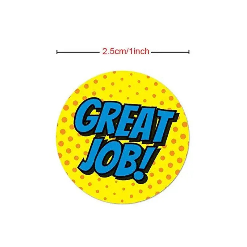 Teacher Reward Stickers For Kids Colorful Animal Designs