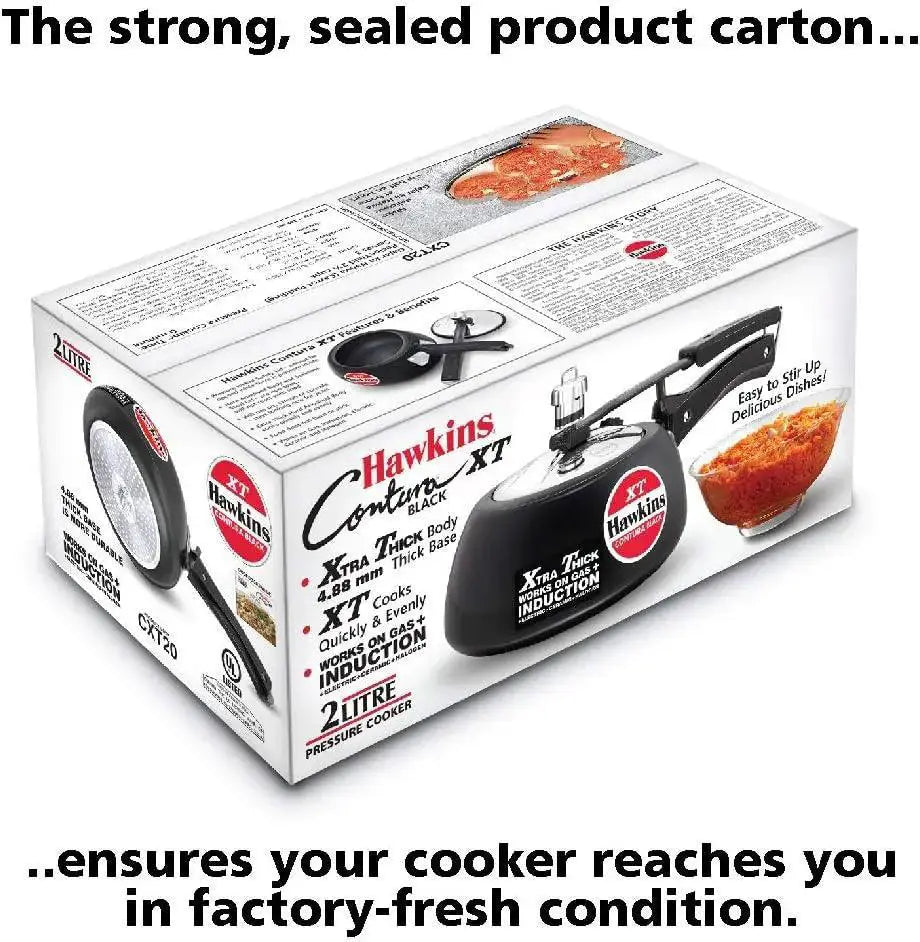 2L Pressure Cooker For All Stoves Contura CXT20 Anodized