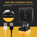 For Dewalt 18V 20V Lithium Battery Cordless LED Work Light