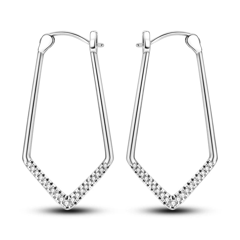 Mula Sterling Silver Hoops Earrings