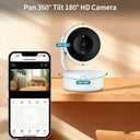 Clear 5MP Indoor Camera for Family Home Monitoring