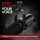 Crisp USB XLR Mic for Podcasts and Games
