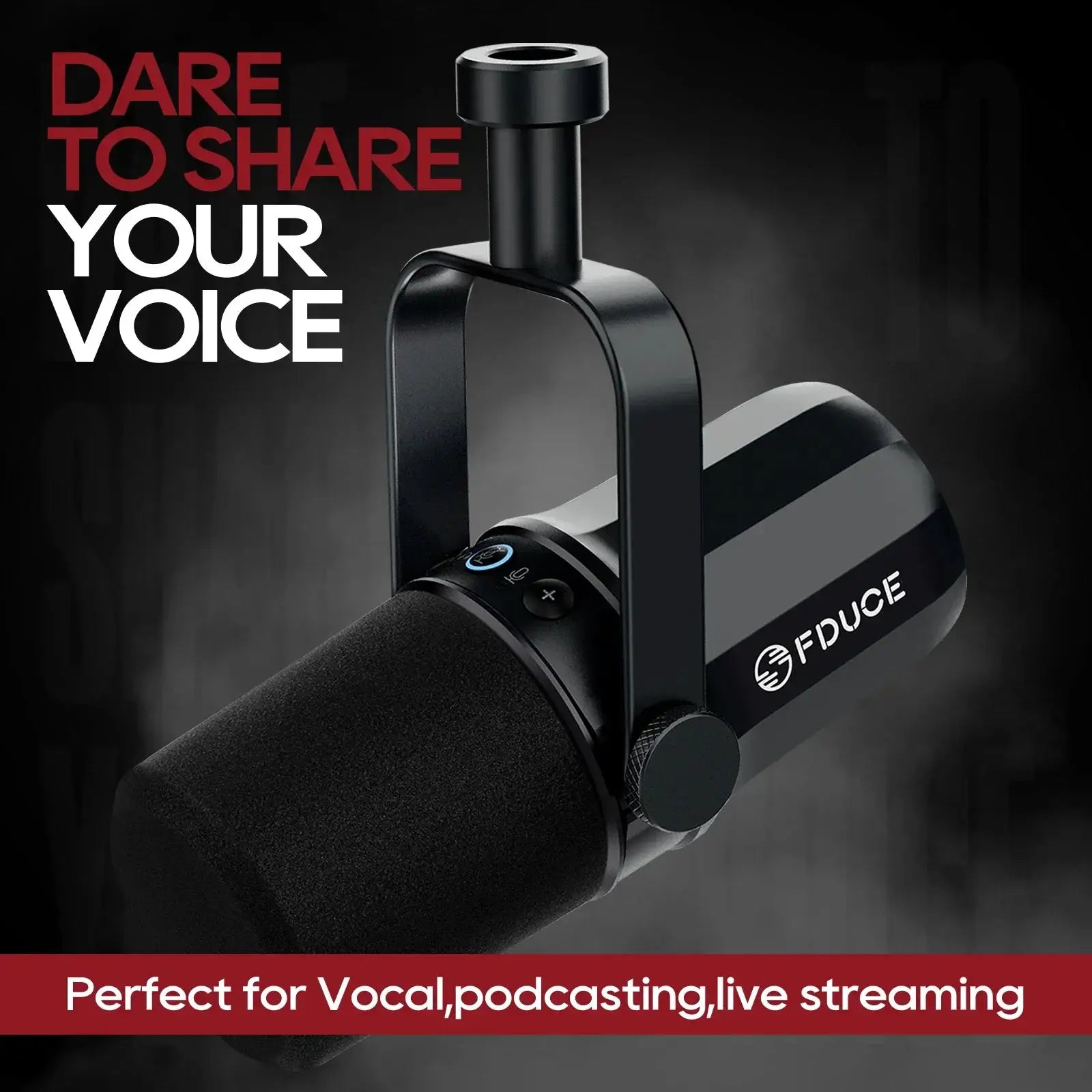 FDUCE SL40X USB XLR Microphone For Podcasts And Games