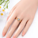Mula Sterling Silver Ring Golden