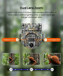 Smart Solar Outdoor Camera for 360 View