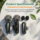 Type-C Wireless Mic - Superior Clear Recording