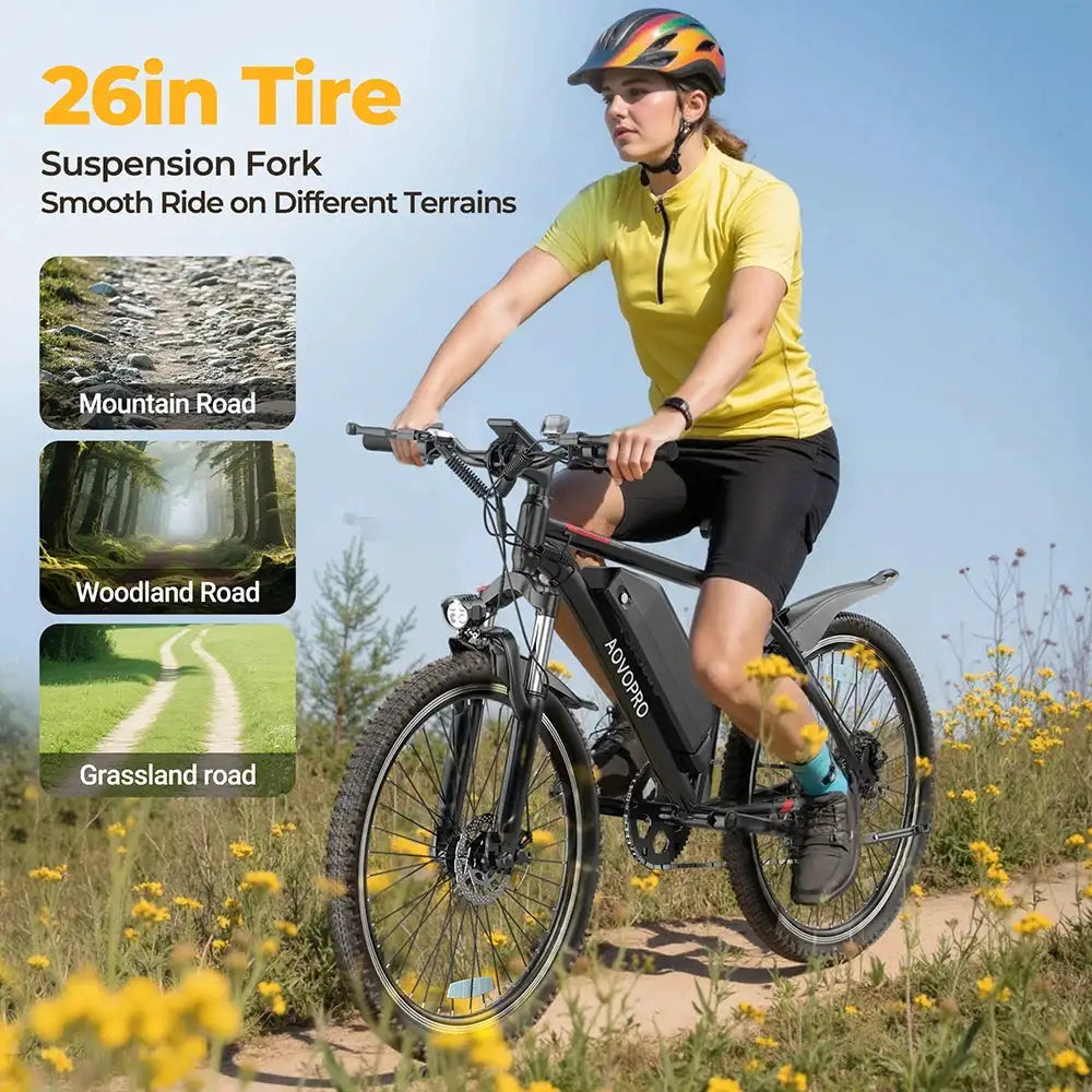 Aoovopro - Long Range E-Bike — product view 4