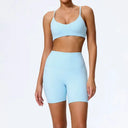 Breathable Summer Ctenkevet Yoga Set Women 2pc