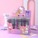 Sanrio Cartoon Gel Pens Cute Stationery Kit with Metal Hook