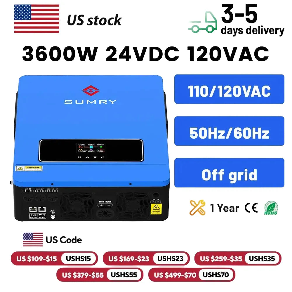 Hybrid Solar Power Inverter — product view 1