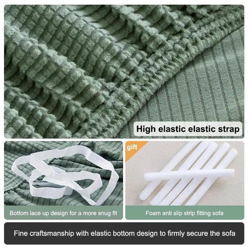 Geometric Armchair Sofa Slipcovers Stretchable Elastic Cover
