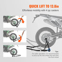 Heavy-Duty Motorcycle Fork & Wheel Stand Set