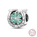 Sterling Silver Lucky Four Leaf