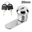 Secure Cam Lock Cabinet Hardware Kit With Keys