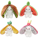 New Original Bunny Plush Toy Cute Fruit Rabbit Soft Doll