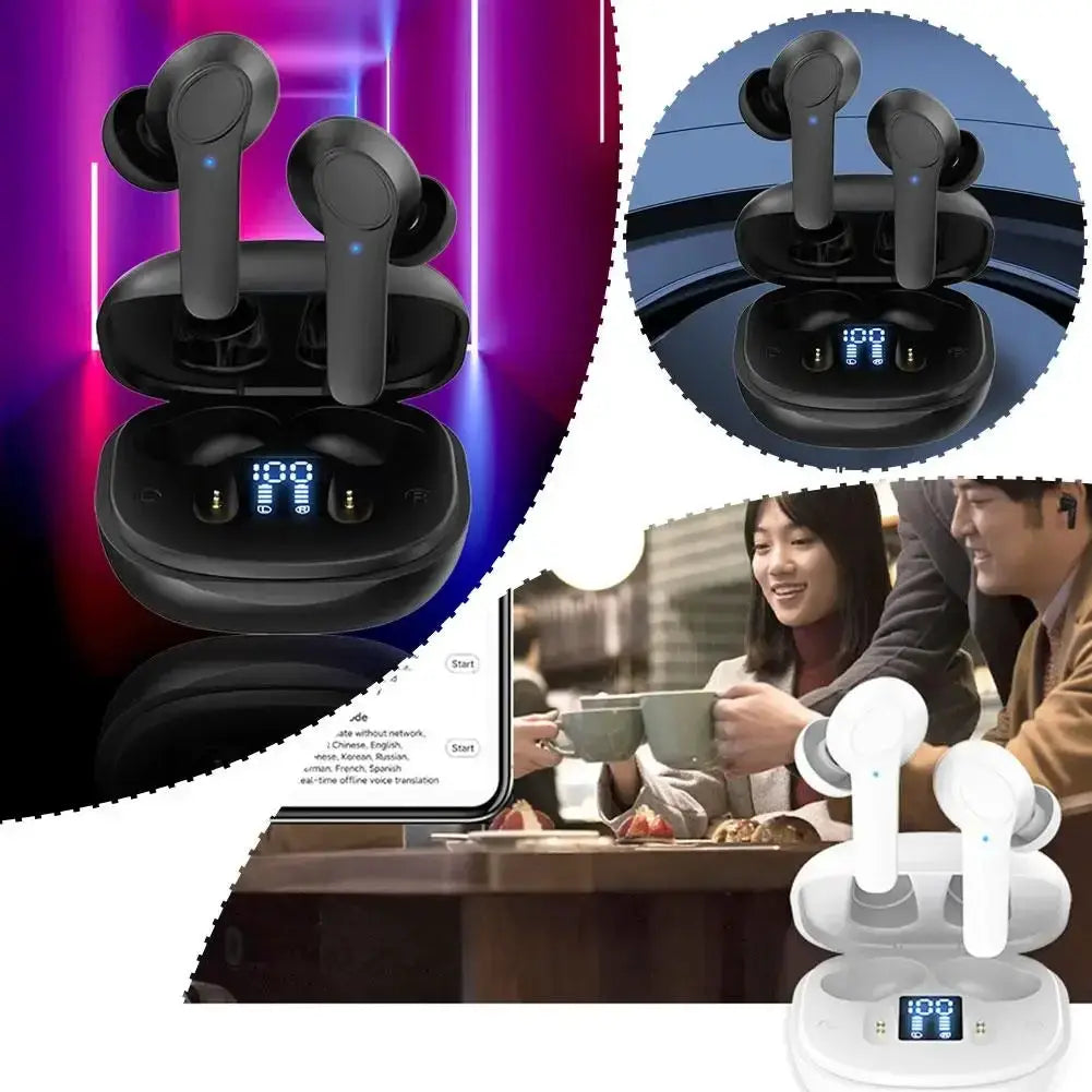 B11 Earphones Translator Device 144 Languages Wireless