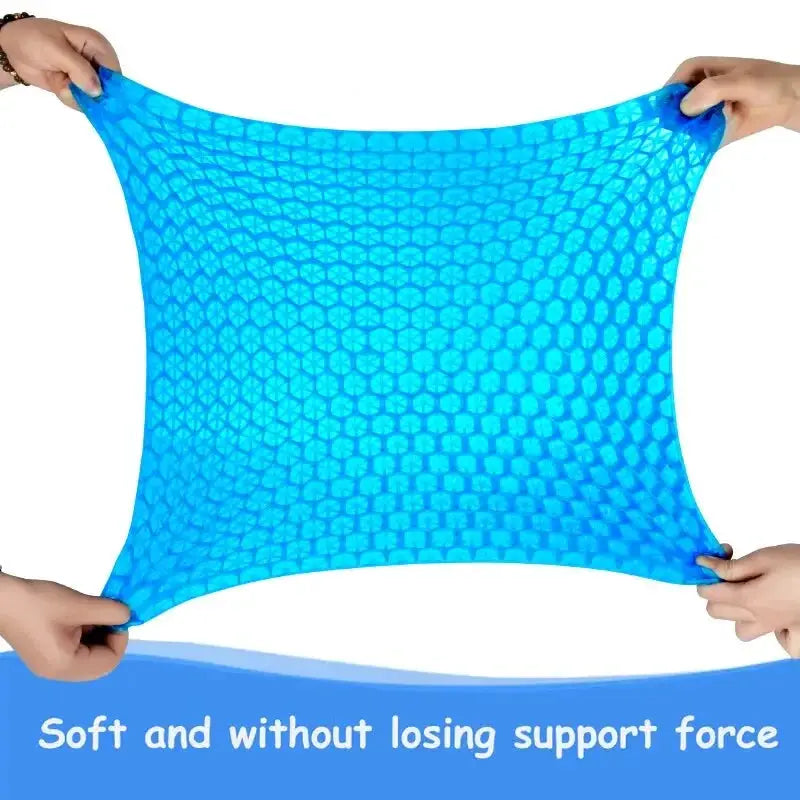 Gel Seat Cushion Breathable Honeycomb Design For Pain Relief - OurLum.com