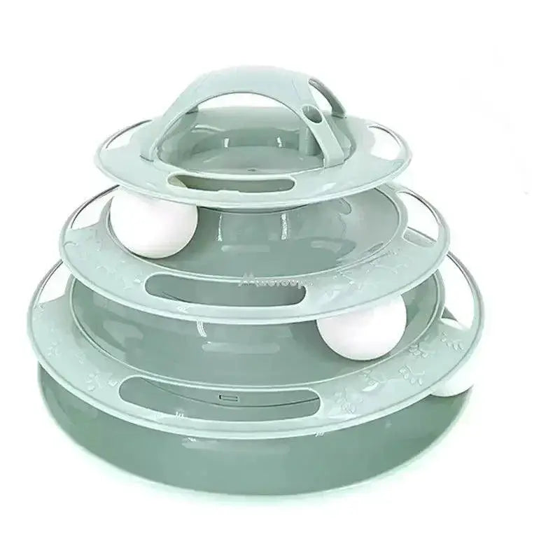 Interactive Cat Toy Tower For Intelligence Training Fun