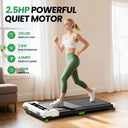 Akluer Foldable Walking Pad Treadmill Incline 2.5HP Underdesk
