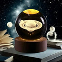 Crystal Ball Lamp With Galaxy Projection