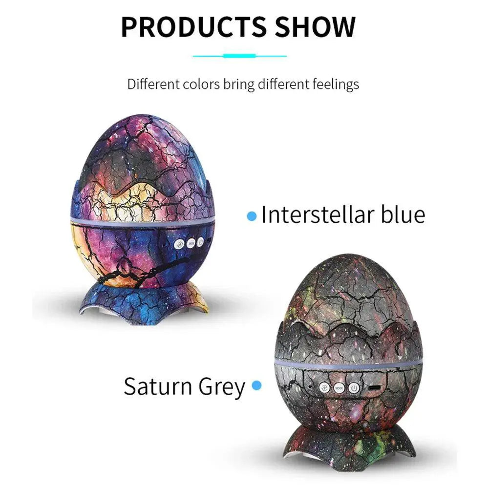 Dinosaur Egg Star Projector LED Night Light Music Sync