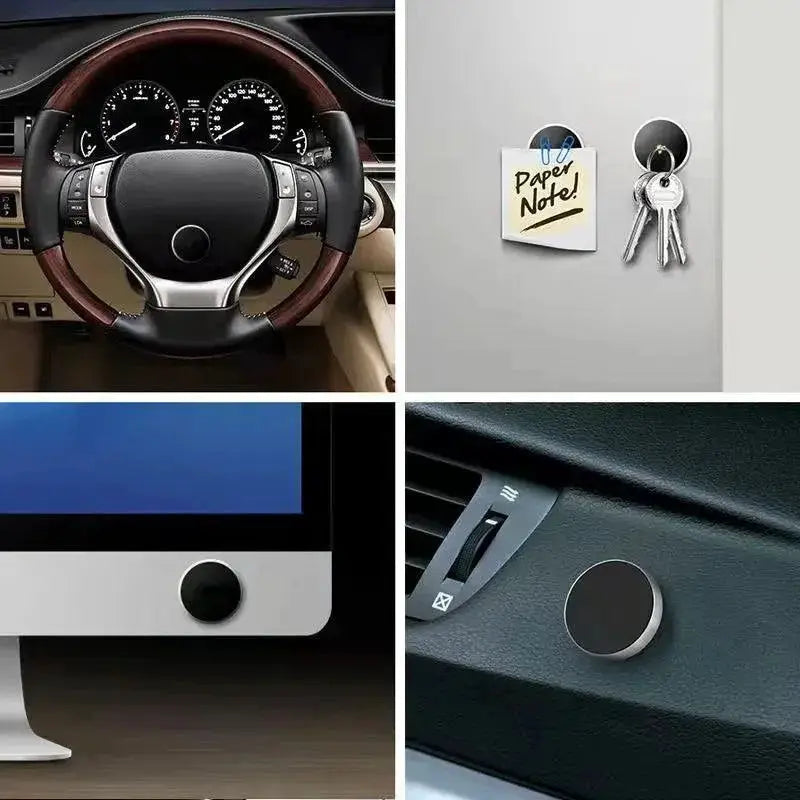 Magnetic Phone Mount for Secure Hold iPhone and Samsung